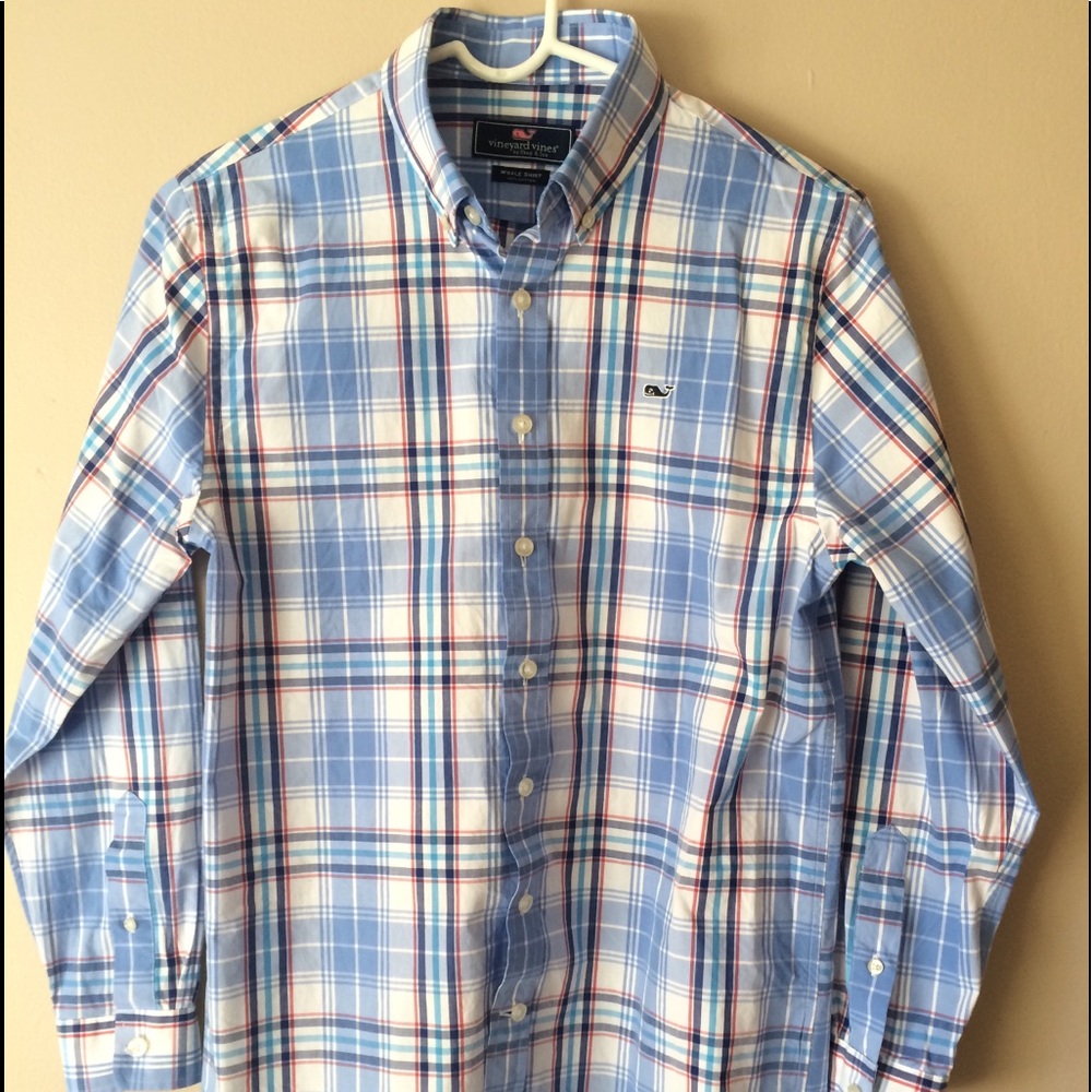 Vineyard Vines Plaid Button Down